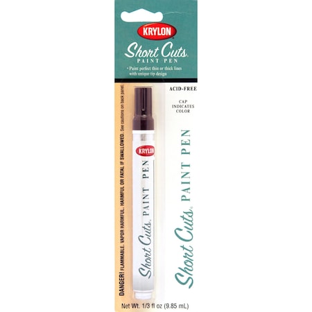 Shortcuts Krylon Short Cuts Espresso Paint Pen Interior 0.33 oz SCP-905